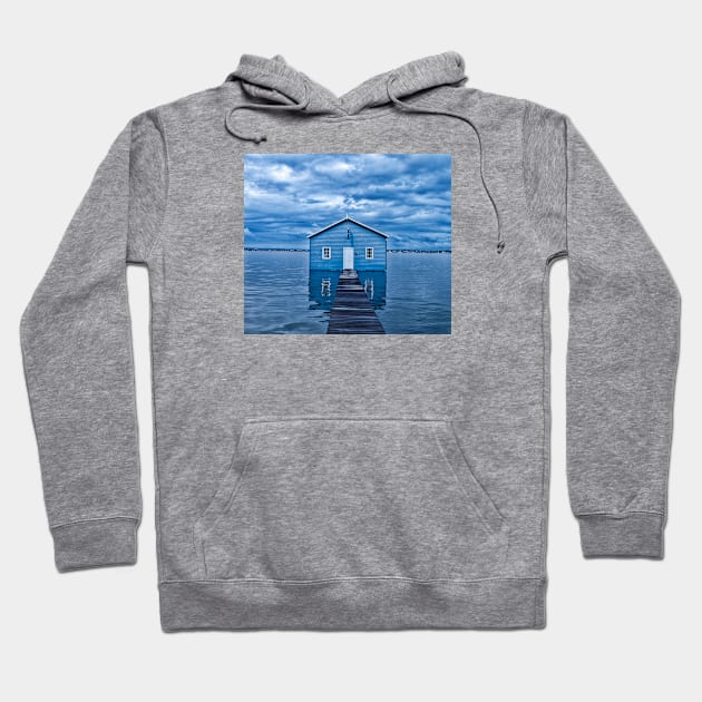 Crawley Edge Boatshed Hoodie by paulmp